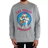 LOS POLLOS MARBLE GREY CREW