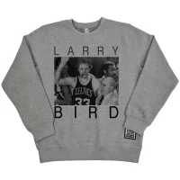 LARRY BIRD MARBLE GREY CREW