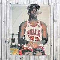 SMOKING HOT JORDAN WALL HANGING 750 X 1000MM