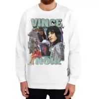 VINCE NOIR WHITE CREW