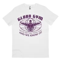 GLOBO GYM WHITE TEE