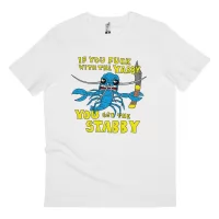 YABBY STABBY WHITE TEE