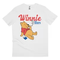 WINNIE BLUES WHITE TEE