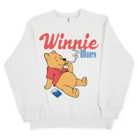 WINNIE BLUES WHITE CREW