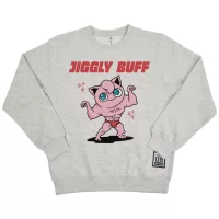 JIGGLY BUFF WHITE MARLE CREW