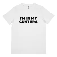 CUNT ERA WHITE TEE