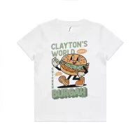 CLAYTON'S BURGAH CO KIDS TEE