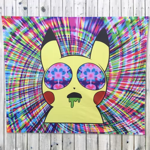 PIKACHU TRIPPIN WALL HANGING