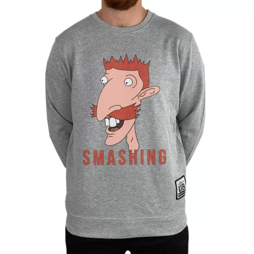 SMASHING MARBLE GREY CREW