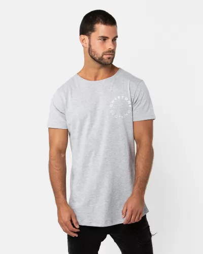 ROOTS MARBLE GREY TEE