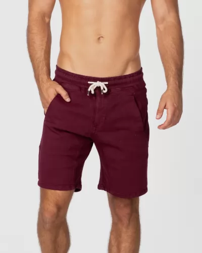 ROBIN MAROON SHORTS