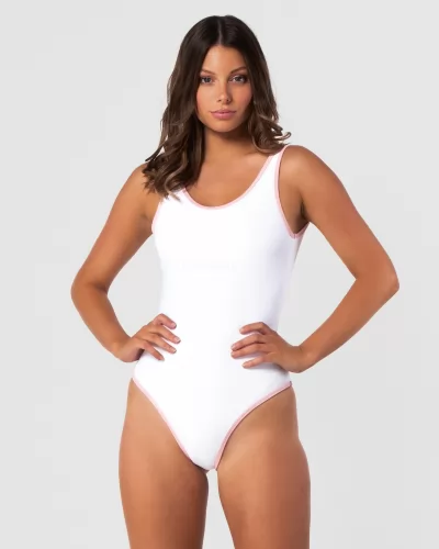 PURA VIDA WHITE SWIMSUIT