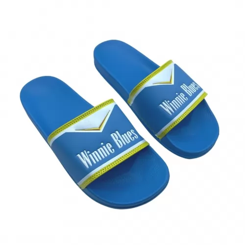 WINNIES BLUE SLIDES