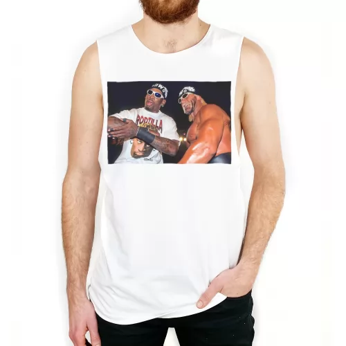 WRESTLING RODMAN TANK