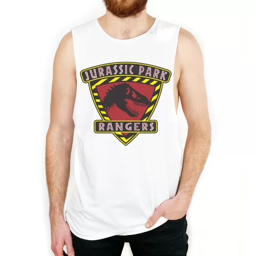 JURASSIC RANGERS WHITE TANK