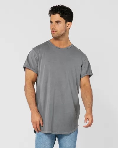 SIGNATURE GREY TEE