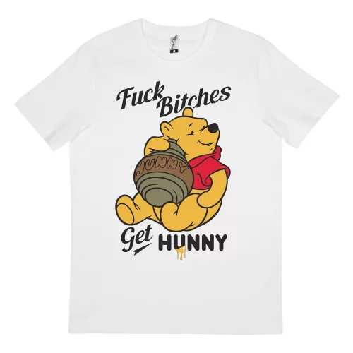 GET HUNNY WHITE TEE