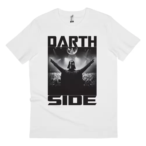 DARTH SIDE WHITE TEE