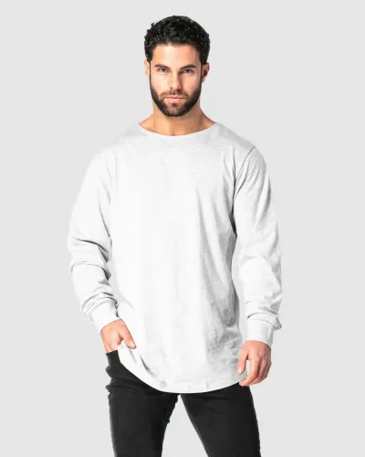 CLASSIC GREY LONGSLEEVE TEE