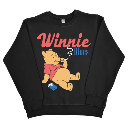 WINNIE BLUES BLACK CREW