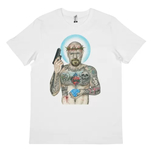 WALTER WHITE WHITE TEE