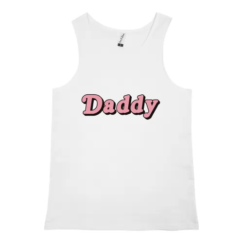 DADDY WHITE SINGLET