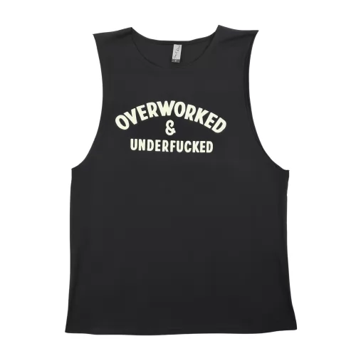 OVERWORKED BLACK TANK