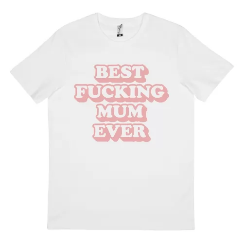 BEST MUM WHITE TEE